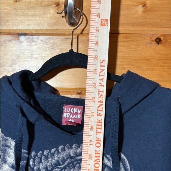 Lucky Navy Hoodie with Fish Design M - Picture 6 of 6
